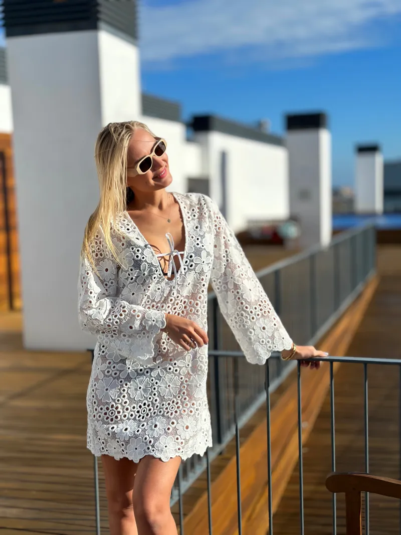 Туніка Seafolly Crochet Kaftan